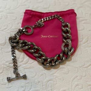 Juicy Couture silver chain necklace